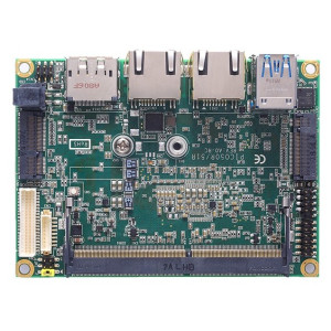 Axiomtek PICO51R Pico-ITX Motherboard, Intel Core and Celeron, 4 USB, DisplayPort++, LVDS, and 2 GbE LAN